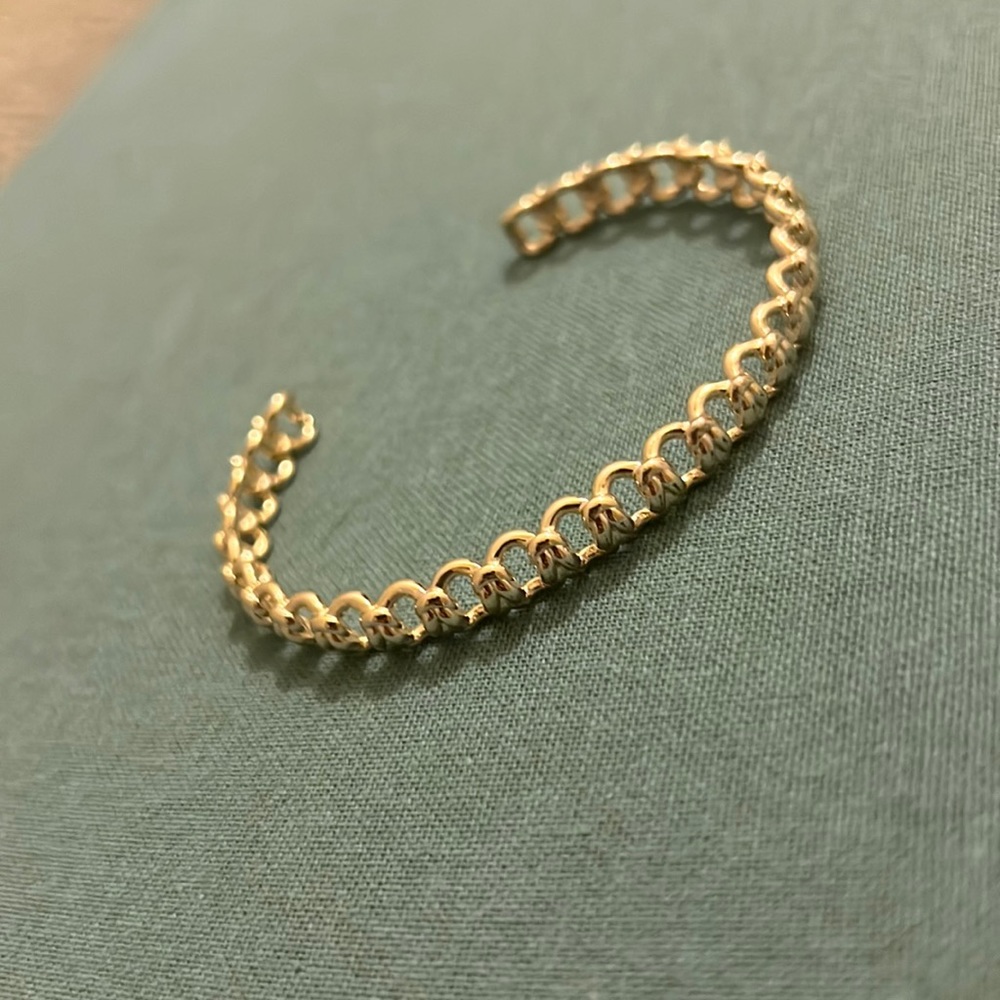 Gold cuff